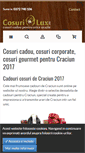 Mobile Screenshot of cosuridelux.ro
